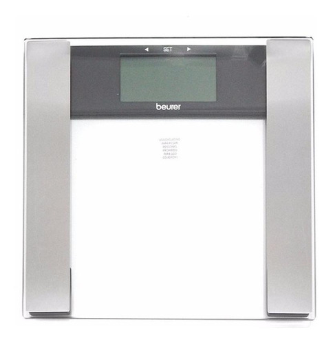 Báscula Digital Beurer Bg 17 Plateada, Hasta 150 Kg