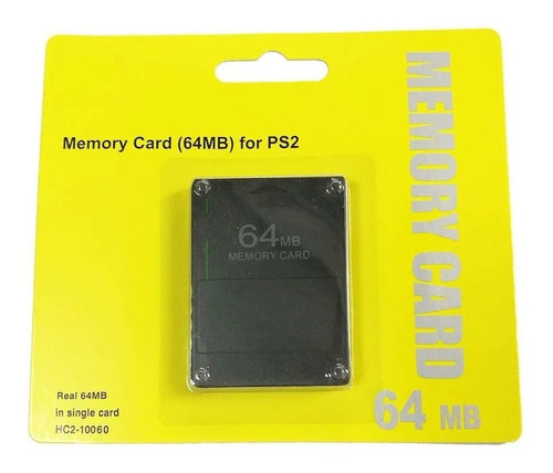 Memory Card De Playstation 2, 64mb