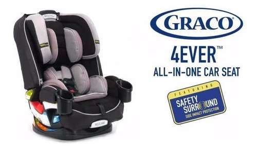 Silla De Auto Convertible Graco 4 Ever Safety Surround