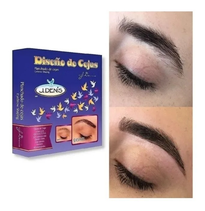 J Denis Pigmento Para Cejas Instrucciones Planchado De Cejas J Denis Profesional Diseño De Cejas | Mercado Libre