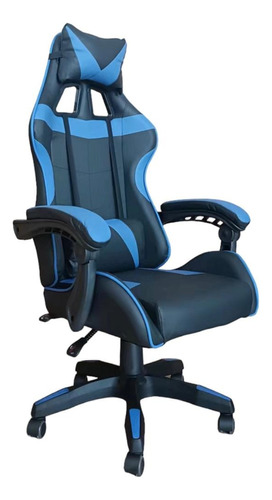 Silla Escritorio Gamer Ergonómica Tapizado Eco-cuero 