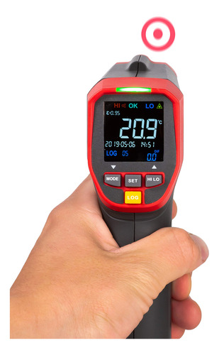 Termómetro Infrarrojo Triplett Irt350 -20 A 600 °c