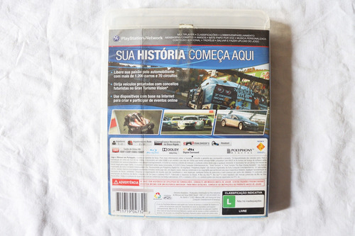 Gran Turismo 6 Ps3 Mídia Física (Usado)