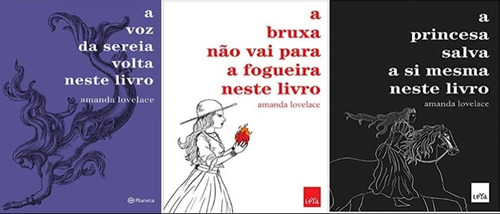 Kit 3 Livros Amanda Lovelace A Princesa Salva A Si Mesma A