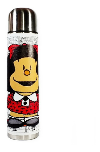 Imagen 2 de 8 de Equipo De Mate Completo Mafalda Regalo Cuero Set Kit Matero