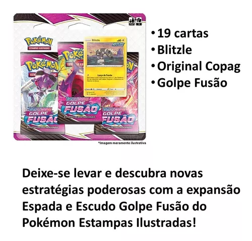 Espada e Escudo — Golpe Fusão do Pokémon Estampas Ilustradas