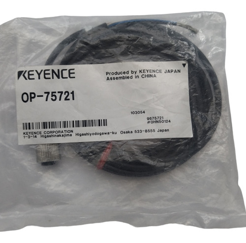 Keyence Op-75721 Cable Conector M12