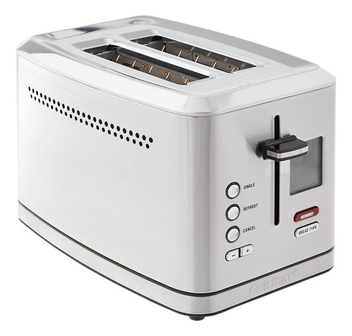 Tostadora Digital De 2 Rebanadas Cuisinart Cpt-720 Con Funci