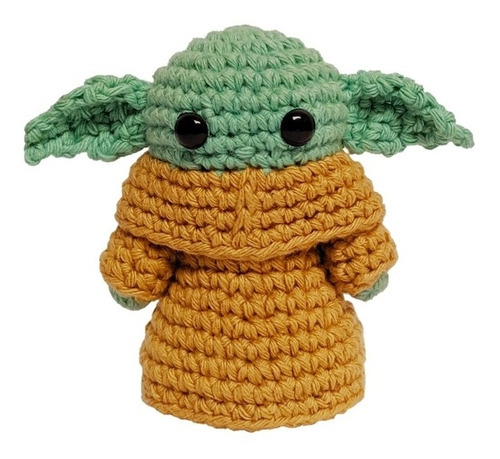 Baby Yoda Bebe Muñeco Star Wars Peluche Amigurumi Crochet