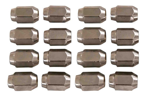 16 Pack Cromado Lug Nuts 1 2 20 Tamaño Club Car Ezgo