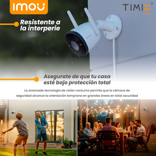 Cámara De Seguridad Wifi Imou Ip Exterior Bullet