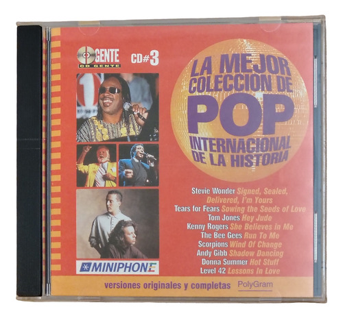La Mejor Colección Pop Revista Gente Lote 9 Cds Estándar (Usado)