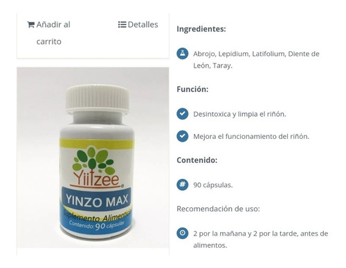 Imagen 4 de 6 de Riñon - Tratamiento 3 Frascos