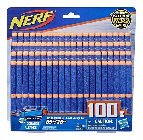 Dardos Para Lanzadores Nerf Elite Paquete De 100 Piezas