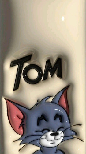 Funda Antigolpes Para Iphone Y Otros Tom Gato Jerry 3d Negro Iphone X | Xs