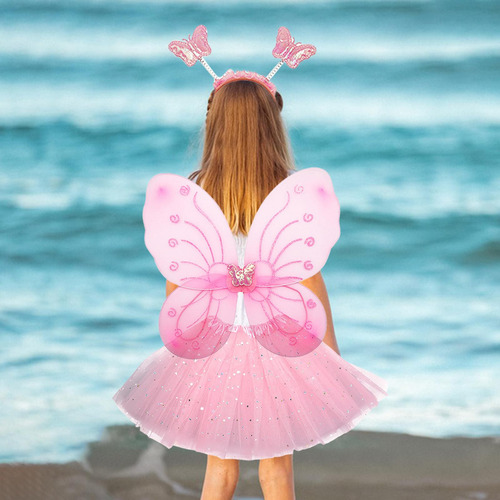Disfraz De Hada Para Niñas Tutu Para Niños Pequeños Rosa