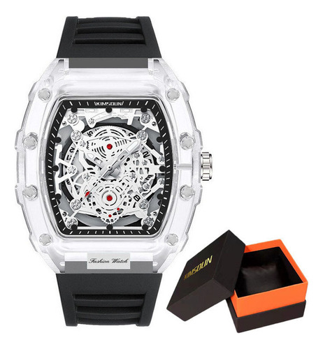 Reloj De Cuarzo Moderno De Silicona Luminous Kimsdun