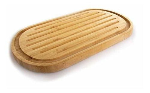 Tabla De Cortar Reversible De Bambú Orgánico De Primera Cali