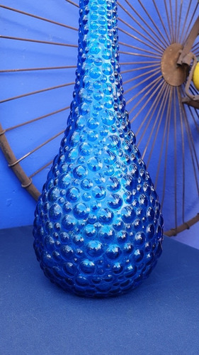 Licorera Botellón Rossini Empoli Genie Bottle 70s Impecable Turquesa (Usado)