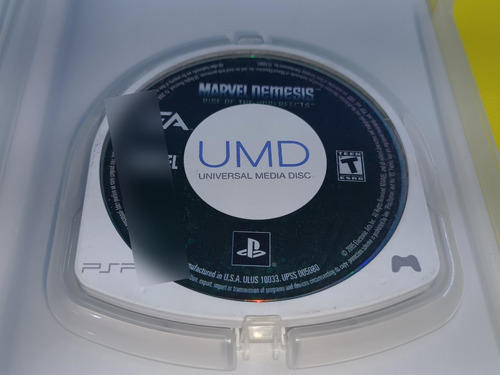 Marvel Nemesis Rise Of The Imperfects Psp Portada Custom