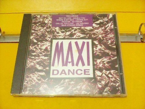 Maxi Dance - Cd Excelente (Usado)