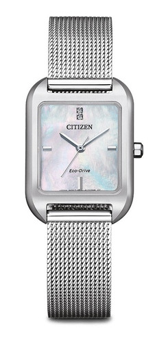 Reloj Dama Citizen Ecodrive Em0491-81d Agente Oficial M 