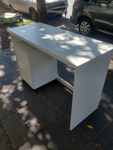 Imagen 4 de 7 de Escritorio Mesa Para Pc Con Cajonera Movil- 120 X 50