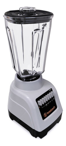 Licuadora 750w Vidrio 2l Botonera 10vel Bosstech B1 Gris