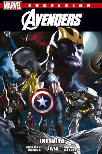 Comic Marvel Avengers Infinito Ed Ovnipress