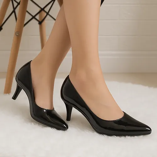 Scarpin Sapato Feminino Salto Baixo Fino Social Confortável