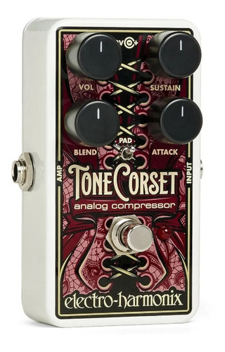 Pedal Electro Harmonix Tone Corset Compressor Cor Única