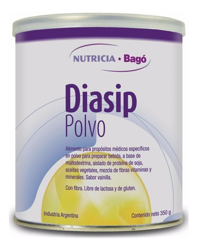 Diasip Sabor Vainilla X 350gr