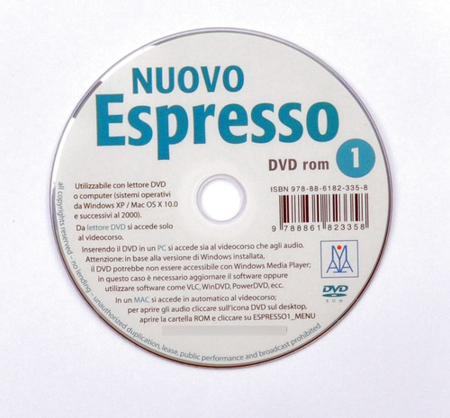 Nuovo Espresso 1 Alumno+dvd - Ziglio, Luciani