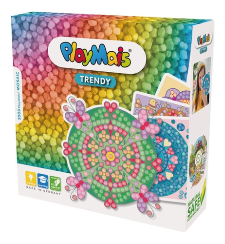 Juguete Playmais Trendy Mosaic Mandala, 100% Ecológico