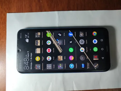 Huawei Y7 2019 Dual Sim 32 Gb Azul Aurora 3 Gb Ram (Usado)
