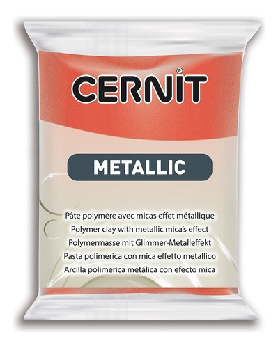 Cernit Metallic Arcilla Polimérica 56 G, Colores A Elección Color Cobre