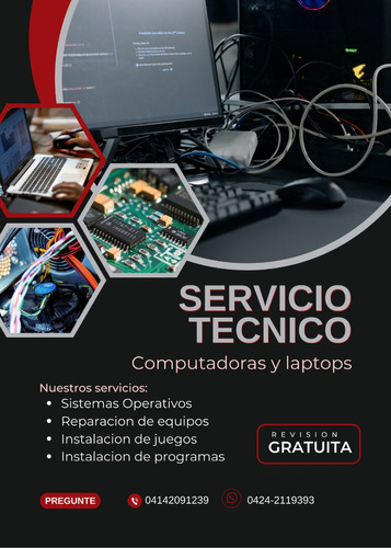 Servicio Tecnico Y Reparacion De Equipos De Computacion