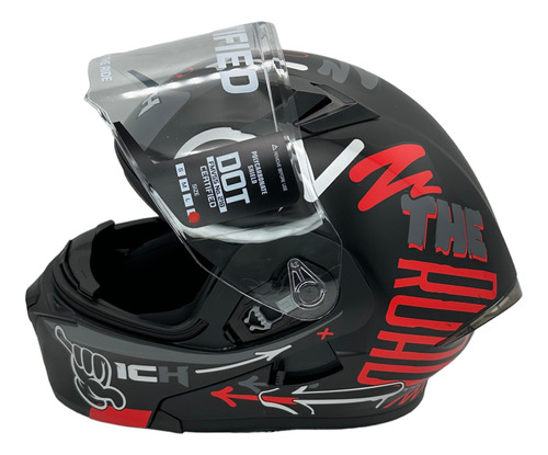 Casco Abatible Ich 3120 Sumi Doble Visor