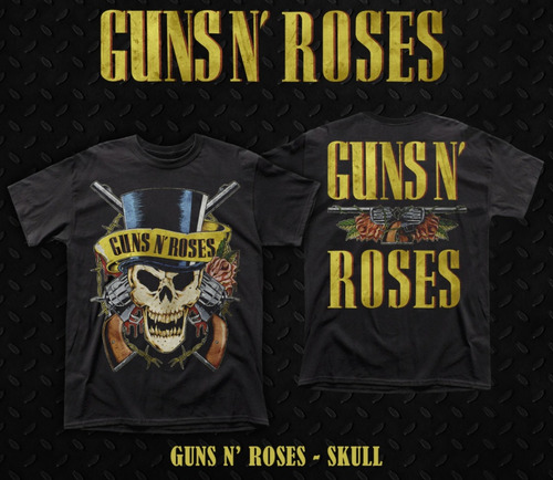 Guns N' Roses Polera Talla S/m/l/xl Blackside