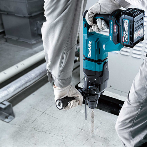 Rotomartillo Sds Plus Brushless Makita Hr007gm201 Color Turquesa