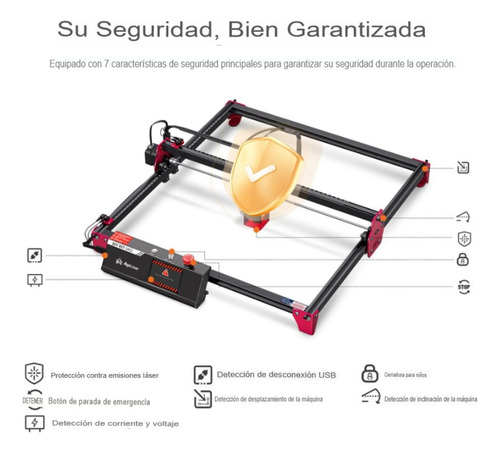 Algolaser Mk2 10w Diy Cortadora Y Grabadora Láser