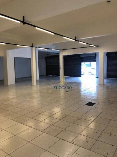 Salão Para Alugar, 500 M² Por R$ 7.500,00/mês - Jardim Santa Francisca - Guarulhos/sp - Sl0622