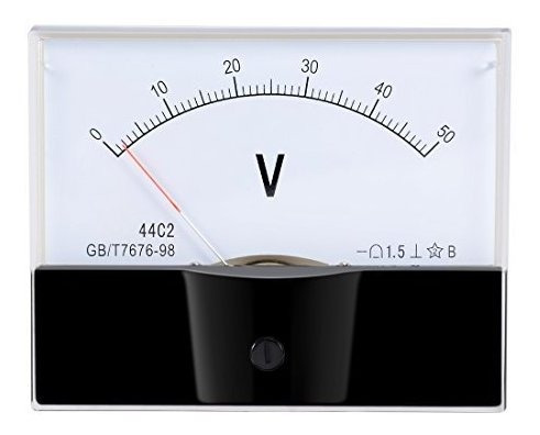 Dc Tester Panel Analogico Medidor Voltaje Volt 44c2