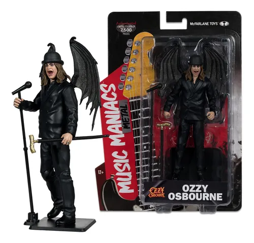 Figura De Acción Mcfarlane Music Maniacs Metal 6 Ozzy Osbour