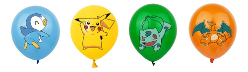 Kit Fiesta Pikachu Globos Cumpleaños Decoración