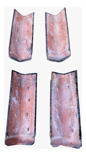 Cumbrera Tejas Francesas X4 Negro (Usado)