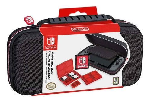 Imagen 8 de 8 de Bolso Estuche Deluxe Para Nintendo Switch, Oled Y Lite