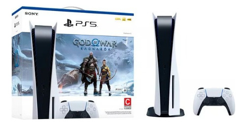 Bundle Playstation 5 Estándar Edition + God Of War Ragnarök