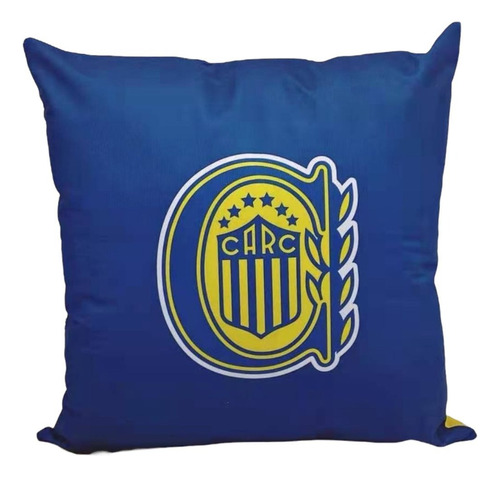 Almohadon Funda Rosario Central O Newells Old Boys X1 Unicos Color Amarillo Y Azul