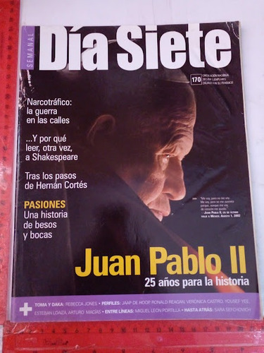 Revista Semanal Dia Siete No 170 Año 4 (Usado)